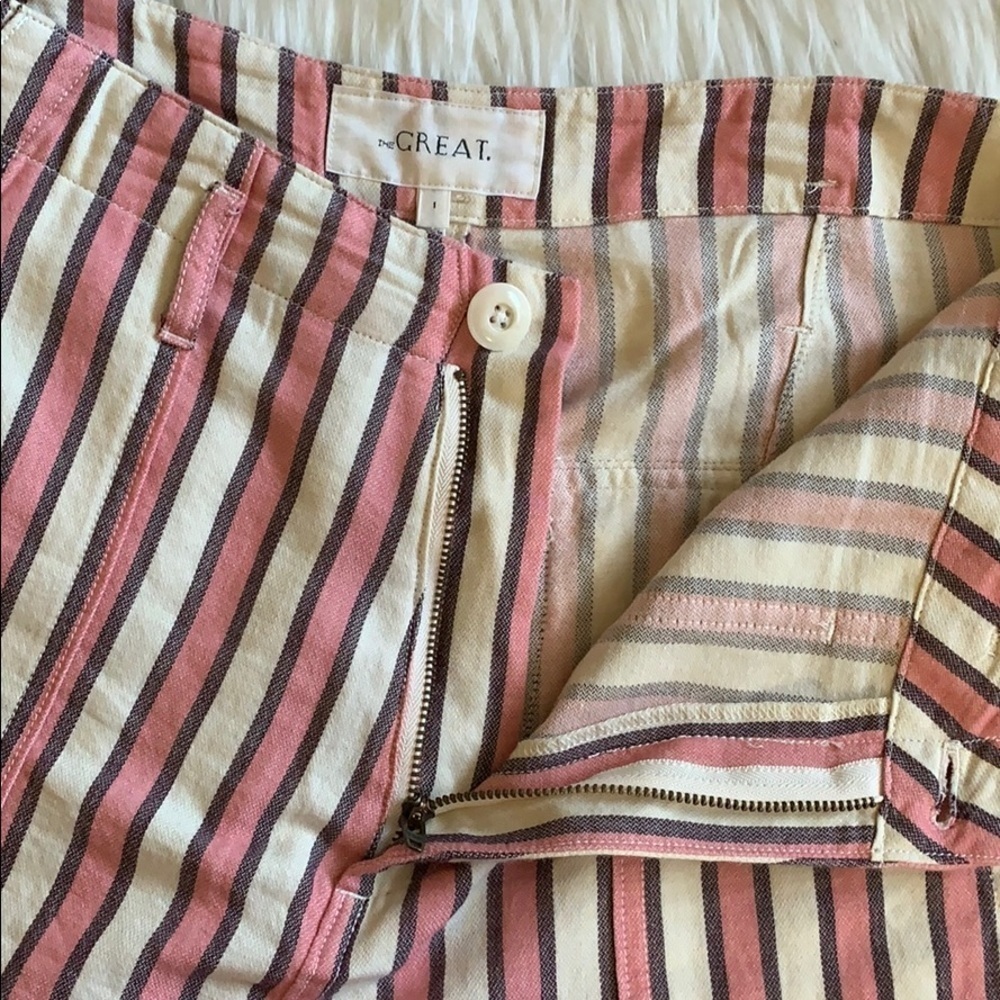 the great • the convertible striped trouser pants - Picture 9 of 14